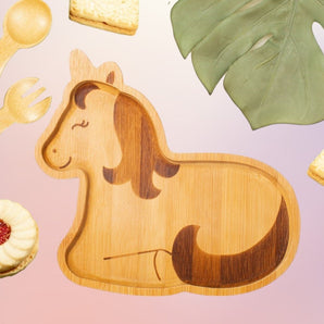 Bamboo Unicorn Plate