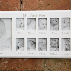 Baby My First Year Photo Frame