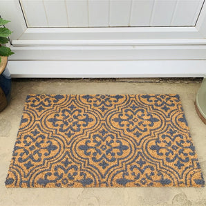 Coir Doormat Serenity Tile Design 40x60cm