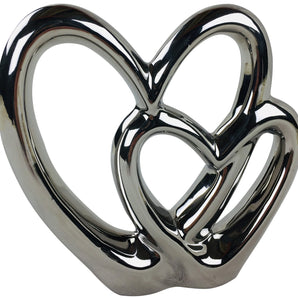 Double Heart Ornament 21cm