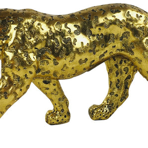 Gold Glitter Effect Leopard 40cm