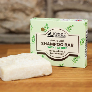 Goats Milk Shampoo Bar With Tea Tree