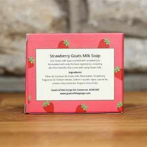 Goats Milk Soap Strawberry