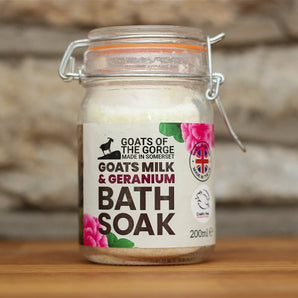 Goats Milk Geranium Bath Soak