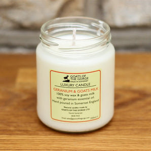 Goats Milk Geranium Candle