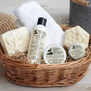 Goats Milk Skin Care Gift Basket