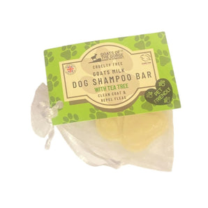 Goats Milk Dog Shampoo Bar with Tea Tree