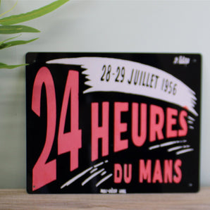 Vintage Metal Sign - 24 Heures Du Mans - Racing Poster