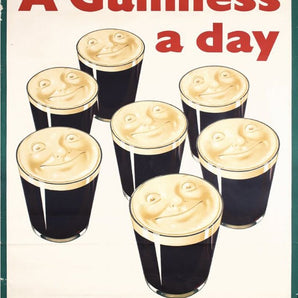 Vintage Metal Sign - Retro Advertising - Guinness