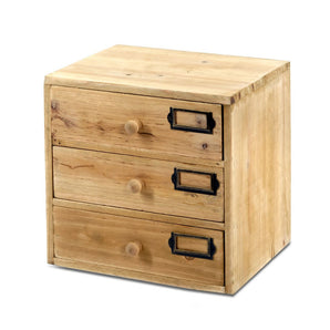 Storage Drawers (3 drawers) 28 x 23 x 28 cm