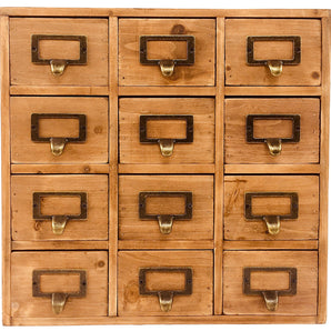 Storage Drawers (12 drawers) 35 x 15 x 34cm