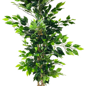 Artificial Ficus Tree with Natural Trunk 125cm