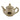 Country Cottage Cream Ceramic Teapot