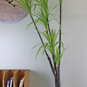 Artificial Dracaena Marginata tree, 120cm