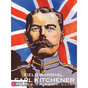 Small Metal Sign 45 x 37.5cm Vintage Retro Earl Kitchener