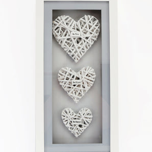 Be Kind Woven Heart Frame 51cm