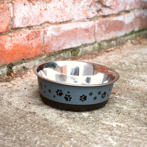 Pet Bowl 1.2 Litre In Cool Grey