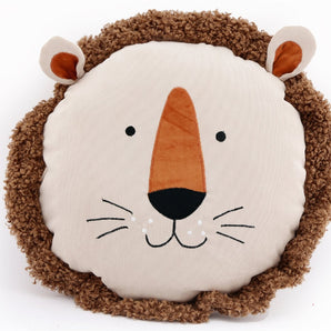 Lion Face Scatter Cushion 40cm