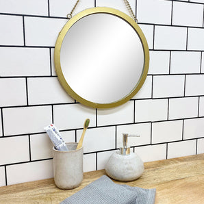 Taupe Ceramic Soap Dispenser