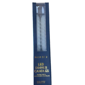 Twist LED Candles Pack of 2