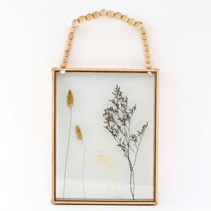 Dried Wildflower Wall Hanging Picture