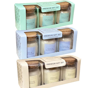 Six Sets of Trio Candle Gift Box