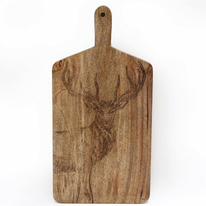 Engraved Stag Chopping Board