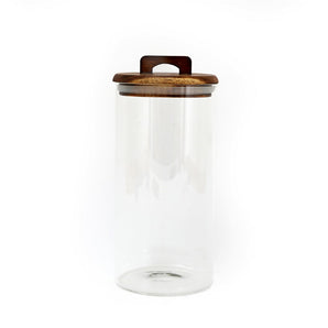 Glass Storage Jar with Acacia Lid 1.4L