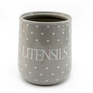 Hearts Design Utensil Holder