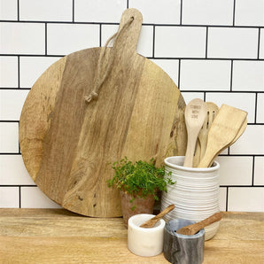 Round Wooden Chopping Board