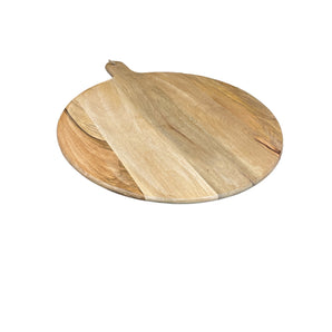 Mango Wood Round Board, 60cm