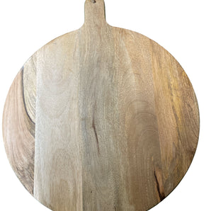 Mango Wood Round Board, 60cm