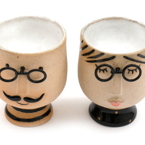 Mr and Mrs Egg Cups