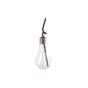 Light Bulb Drinking Jar with Straw