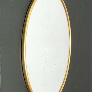 Round Gold Mirror