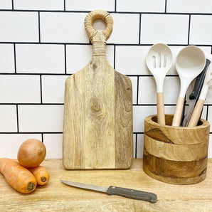 Chopping Board With Hoop Handle