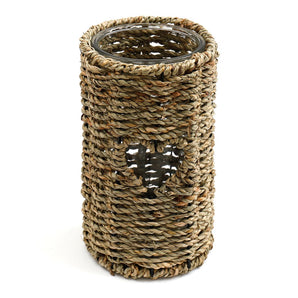 Large Seagrass Candle Holder