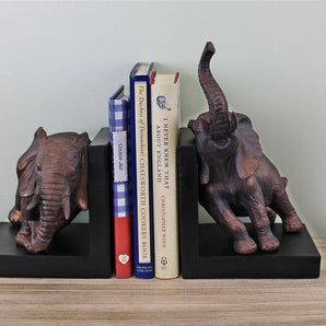 Decorative Bookends, Elephant Design