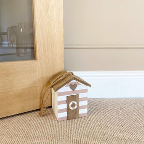 Striped Beach House Doorstop