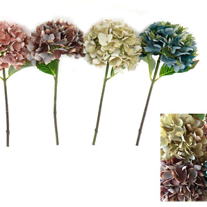 Set of Four Artificial Hydrangeas