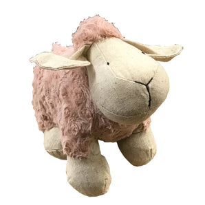 Sheep Doorstop - Pink