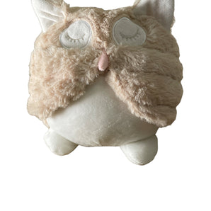 Cream Soft Owl Door Stop