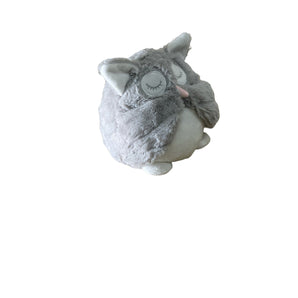 Grey Soft Owl Door Stop