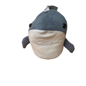 Grey Shark Door Stop