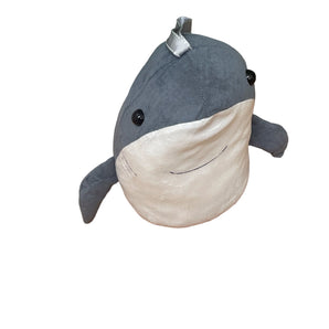 Grey Shark Door Stop