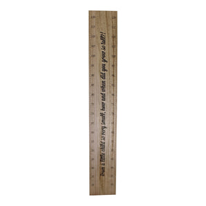 Height Chart Wall Plaque, How Did You Grow So Tall?, 100cm