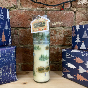 Christmas Market Citrus Tube Candle 20cm