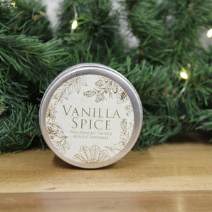 Vanilla Spice Tin Candle