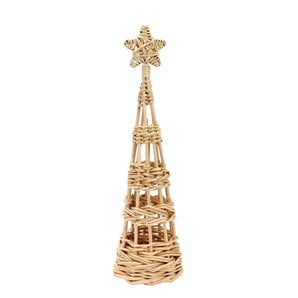 Rattan Christmas Tree Small