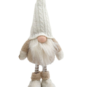 Standing Gonk With White Knitted Hat